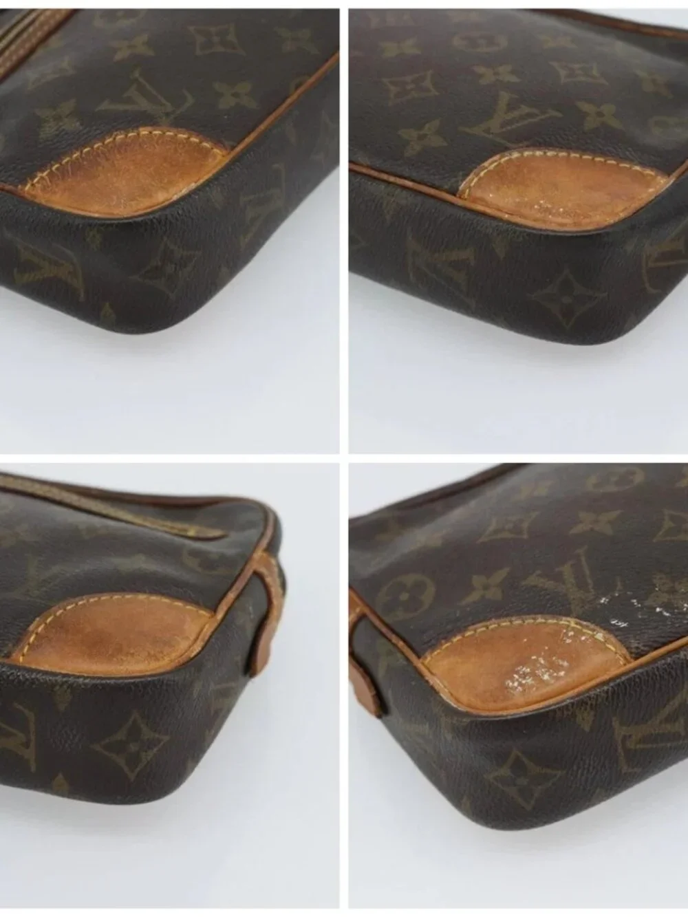 LOUIS VUITTON Monogram Marly Dragonne GM Clutch Bag M51825 LV Auth 86775